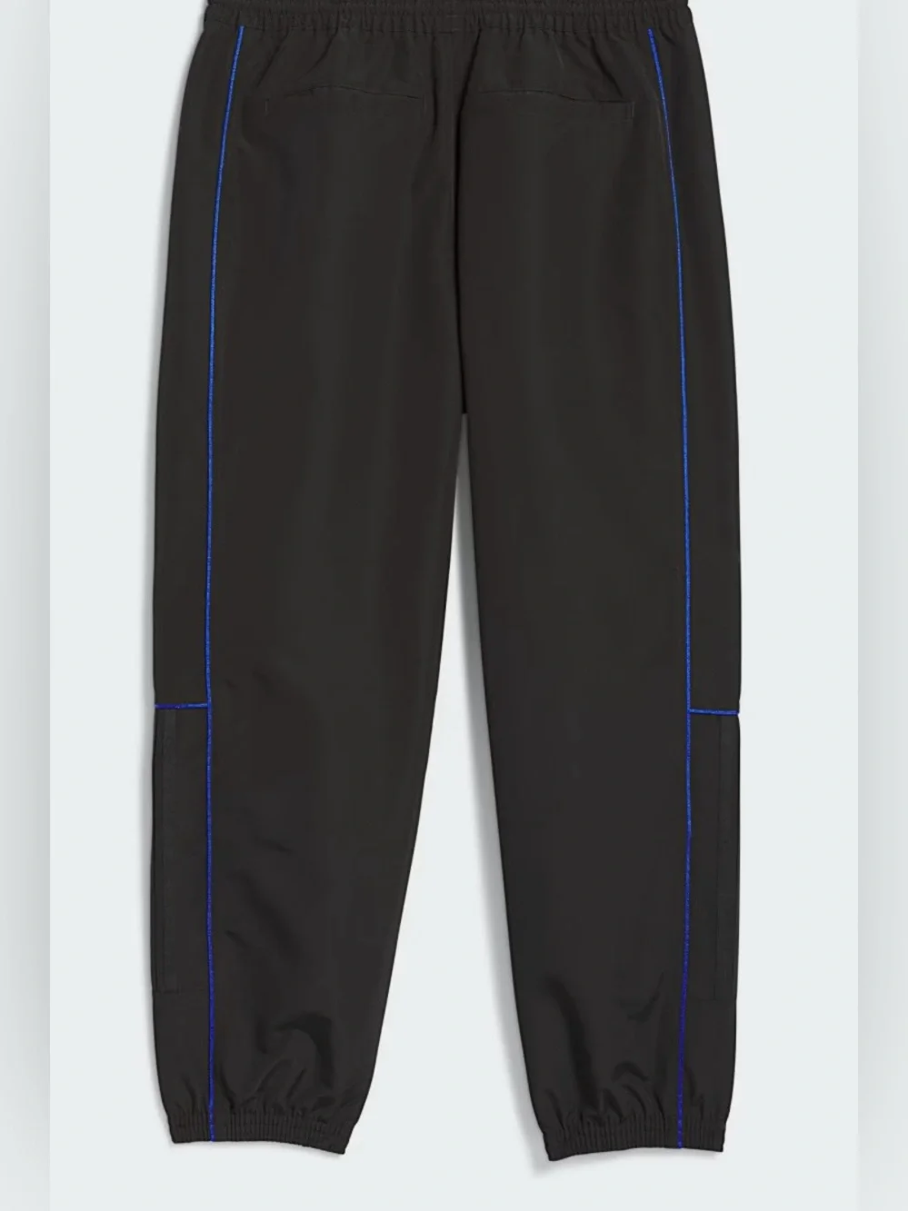 Adidas Skateboarding Gazelle Track Pants Men’s Large Black w/ Blue Stripes